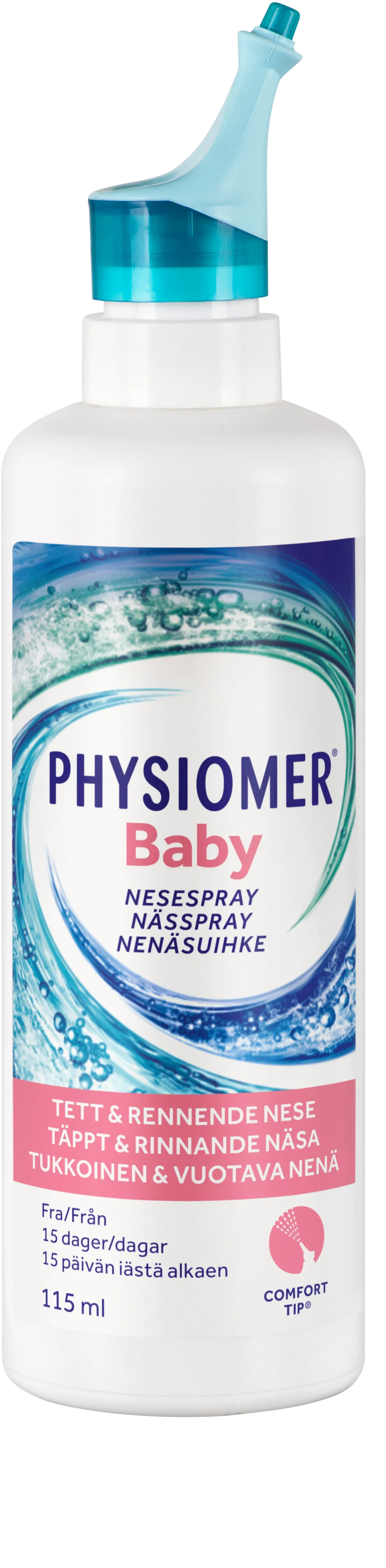 Physiomer Baby Mist saltvattenspray 115 ml - Koksaltlösning för näsan