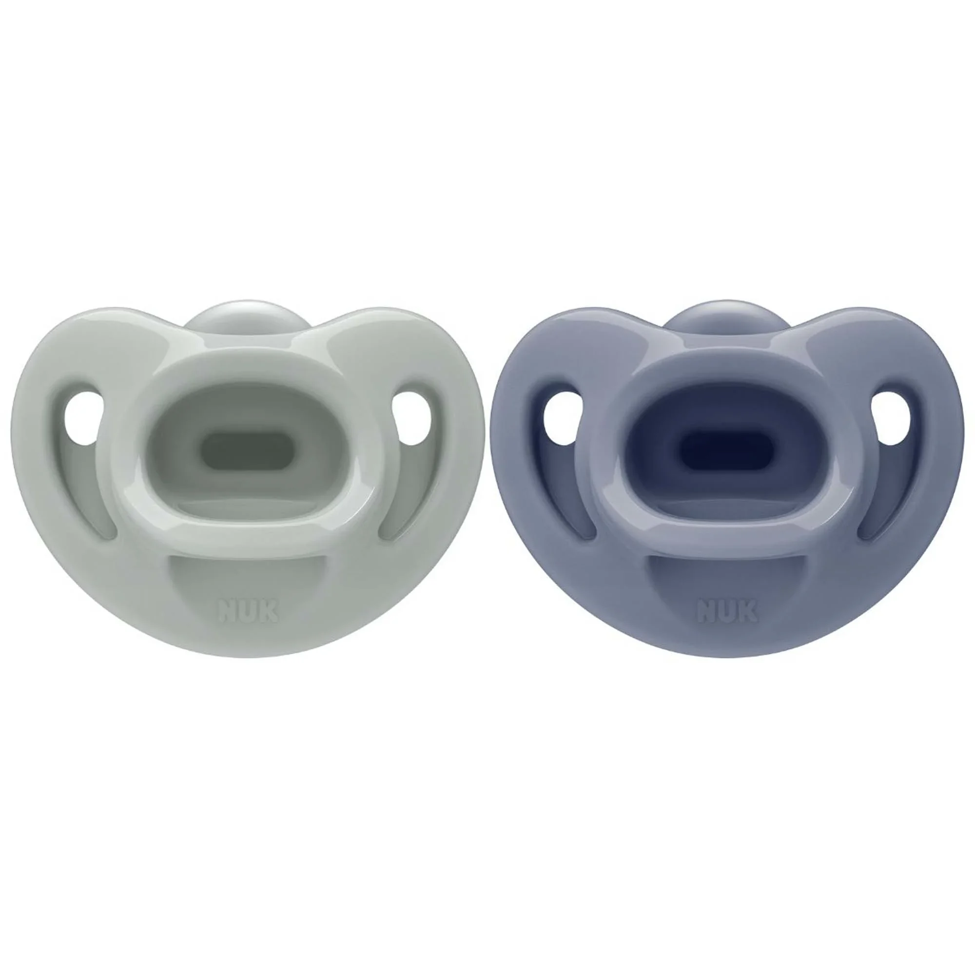 NUK First Choice Soft Napp 0-6 mån 2 st Green/Blue