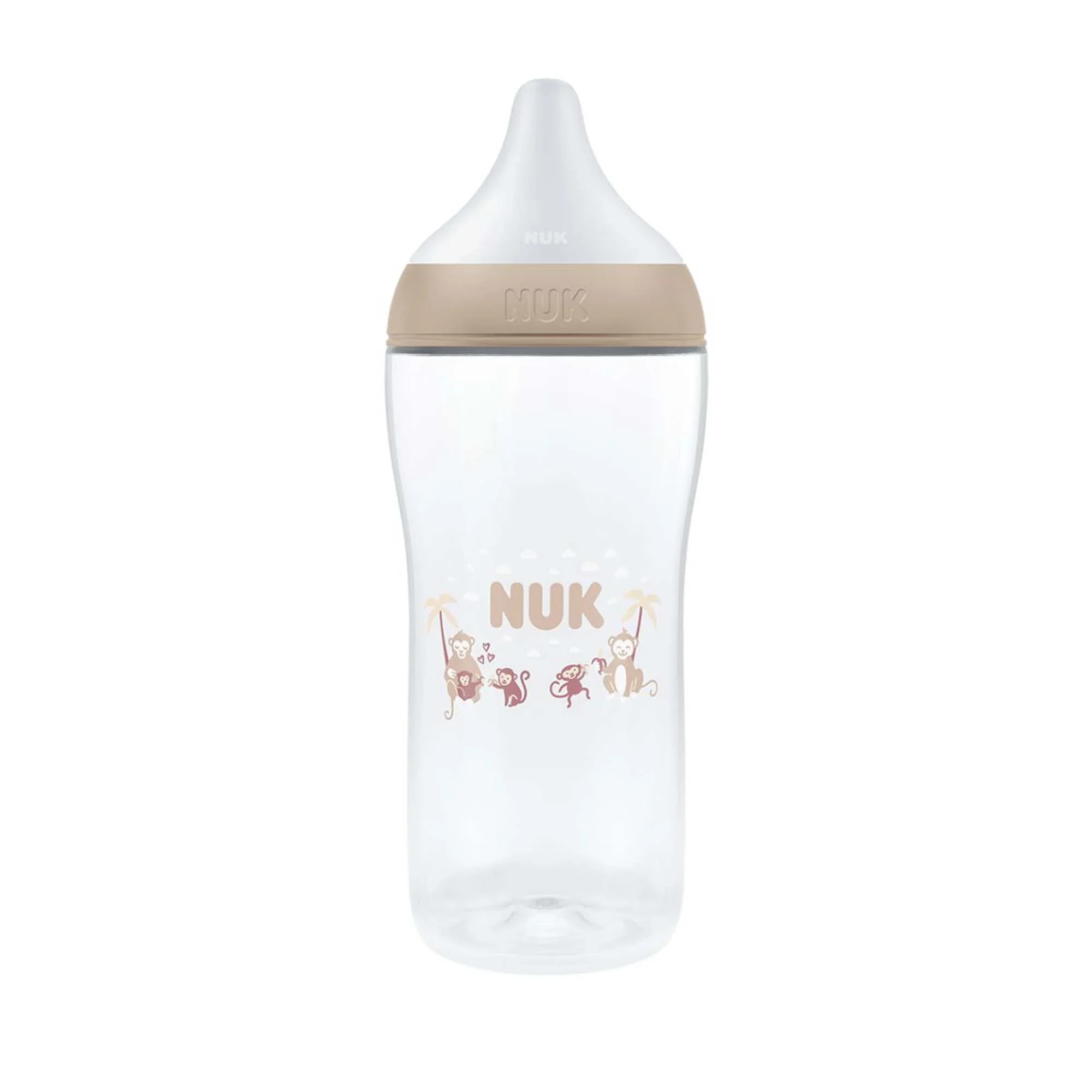 NUK Perfect Match Nappflaska Monkey 6 mån+, 360 ml