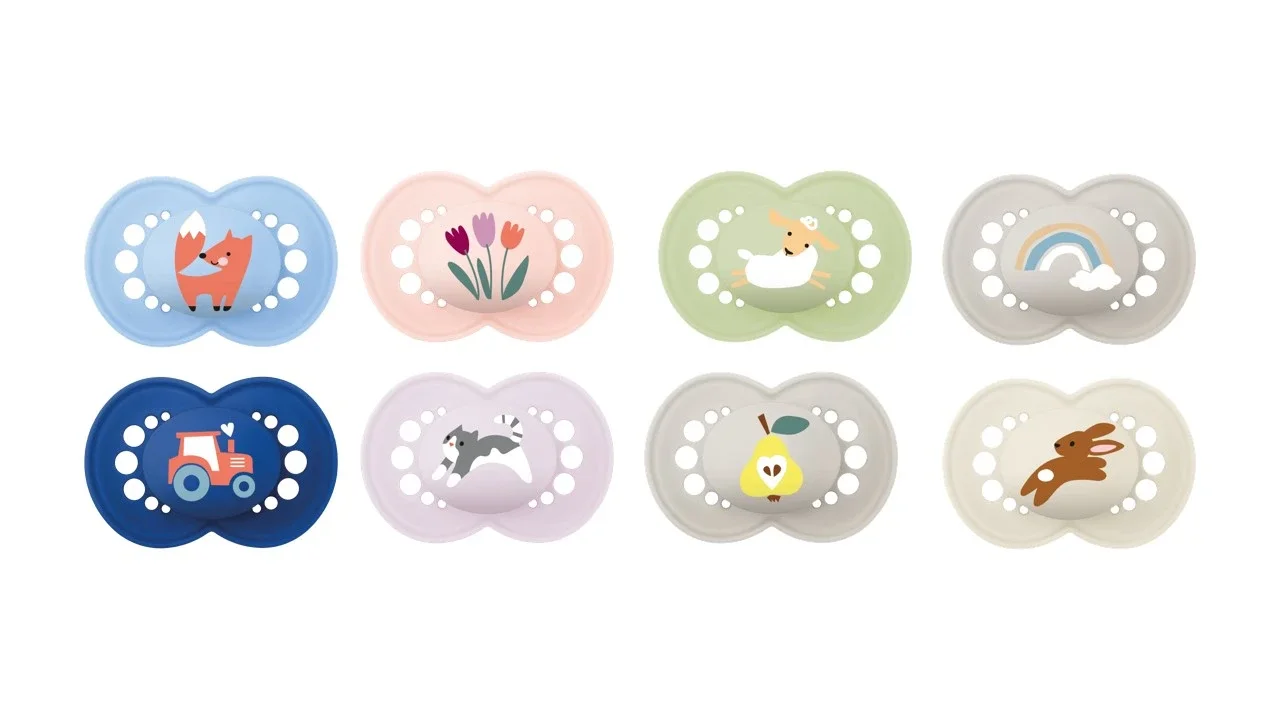 MAM Original Napp 16-36 mån Silk Mixade Färger 2-pack - Nappar