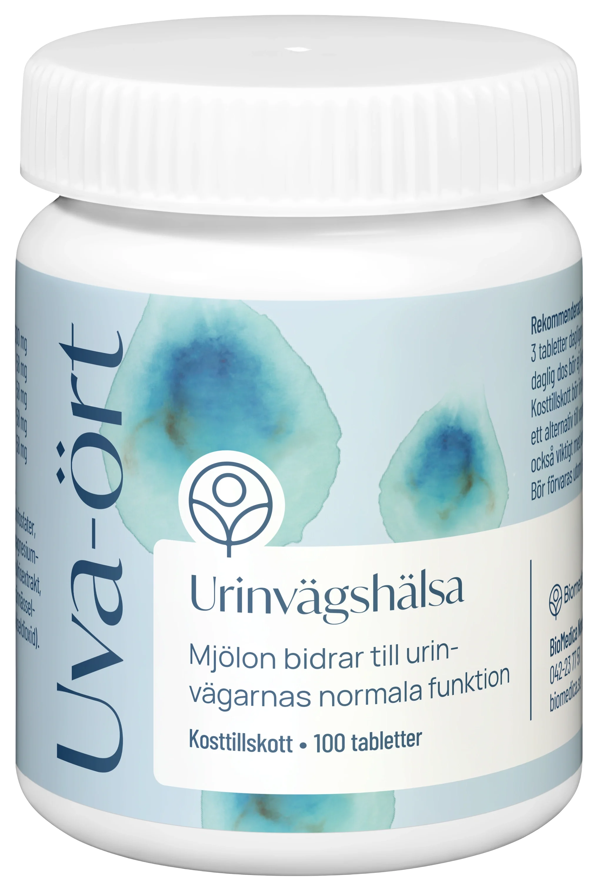 Uva-Ört 100 tabletter - Kosttillskott