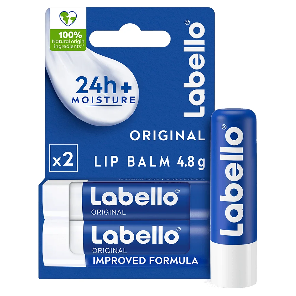 Labello Original Care Lip Balm 2x4,8 g
