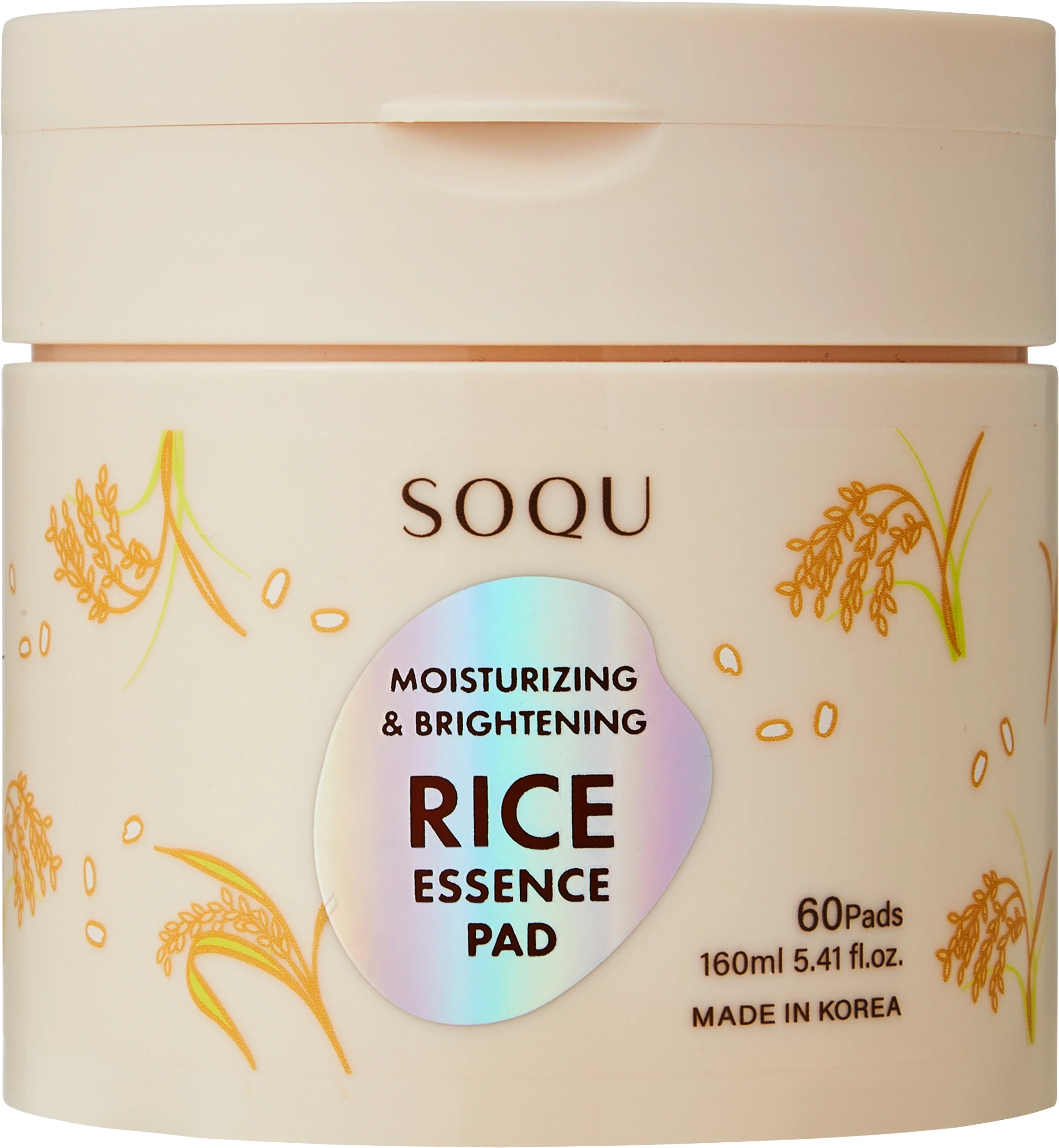 SOQU Rice Essence Pad 60 st