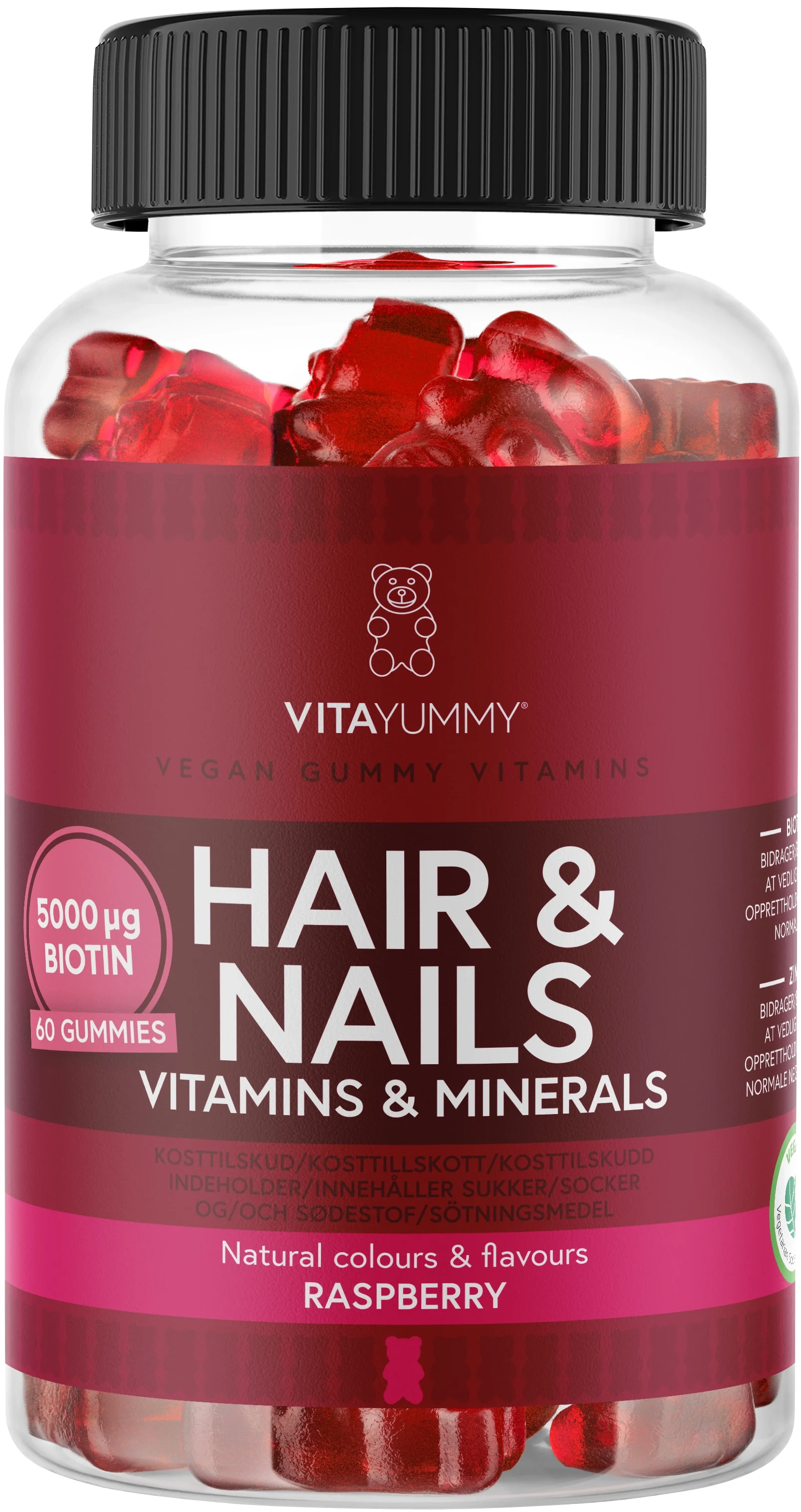 hitta-l-gsta-pris-p-vitayummy-hair-nails-vitamins-raspberry-60-gummies
