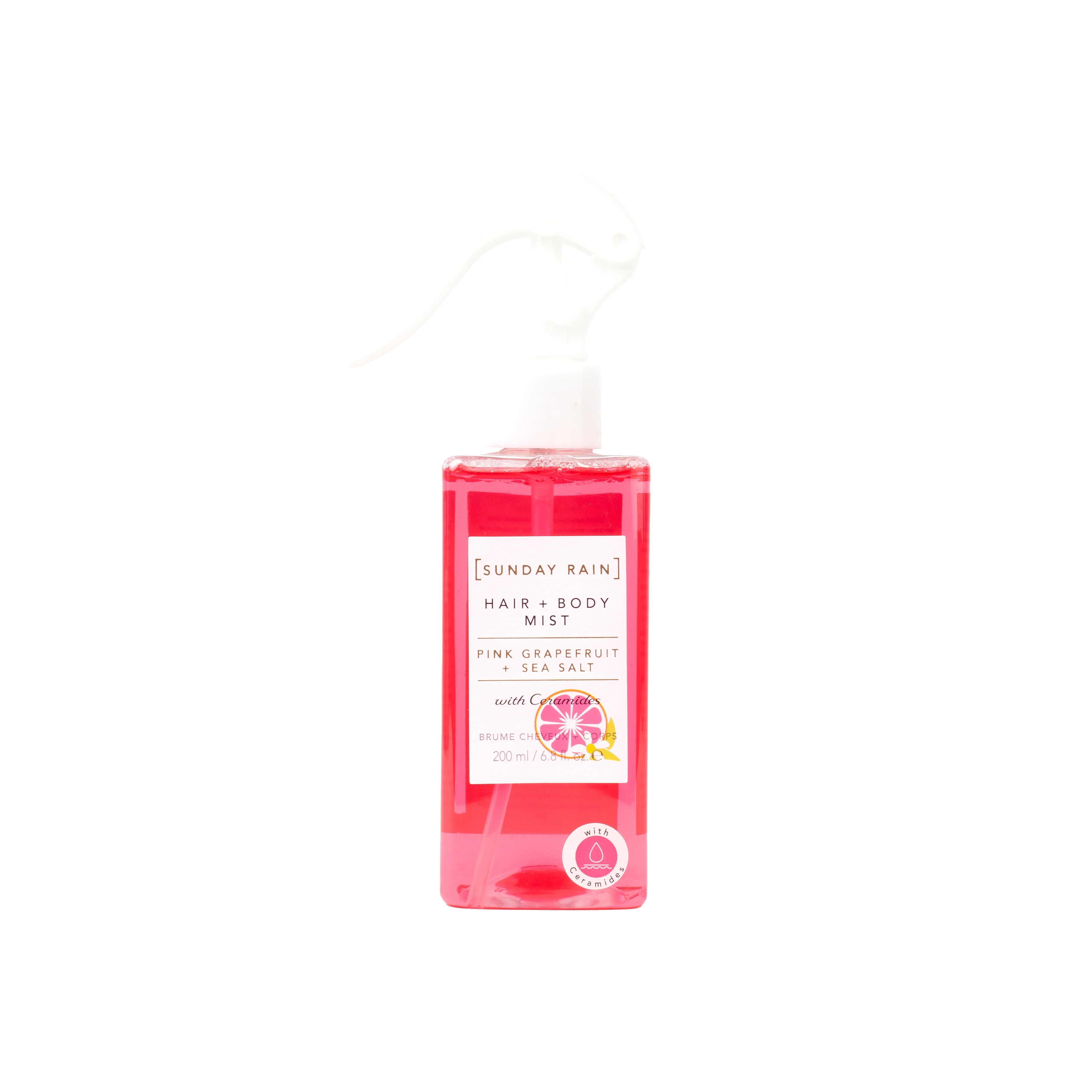Sunday Rain Pink Grapefruit & Sea Salt Hair & Body Mist 200 ml