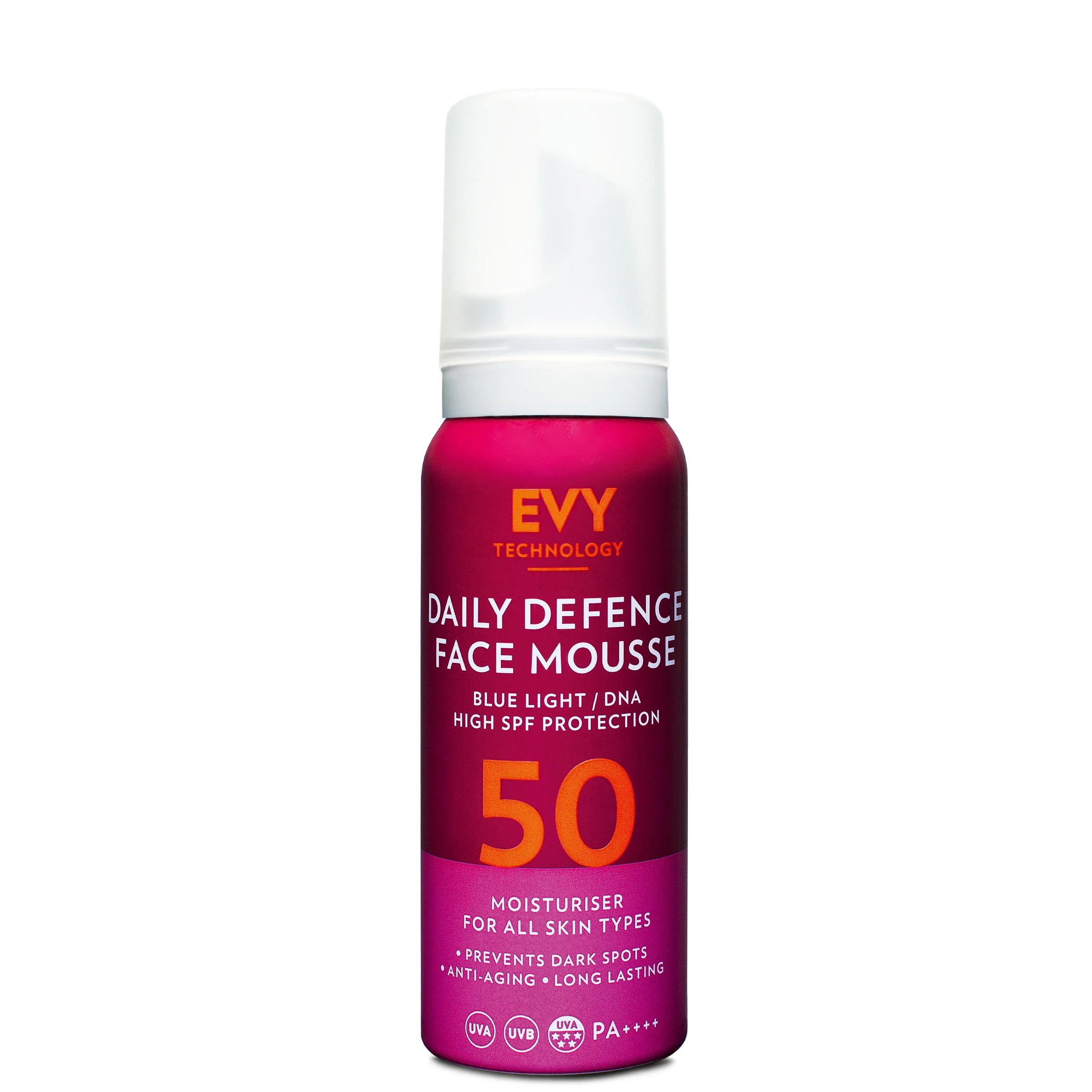 Evy Technology Daily Defence UV Face Mousse 75 ml