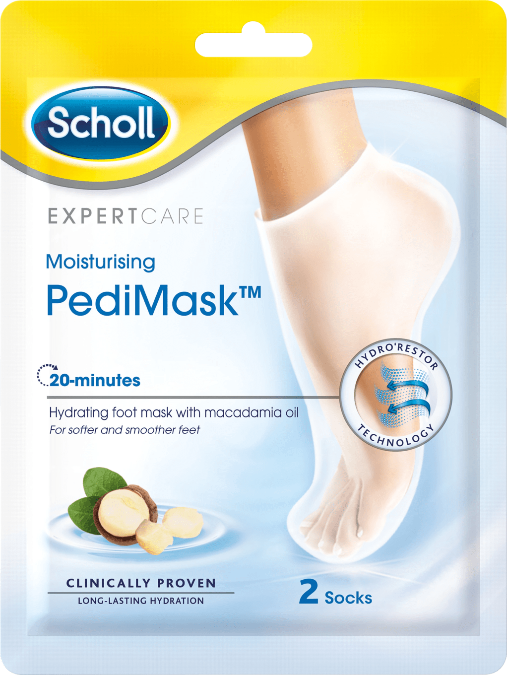 Scholl Moisturizing Pedi Mask 1 par Scholl