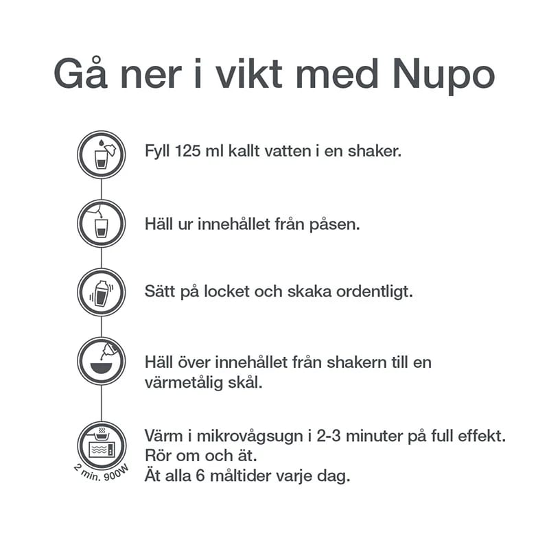 Nupo Diet Meal Couscous 10 portioner Nupo