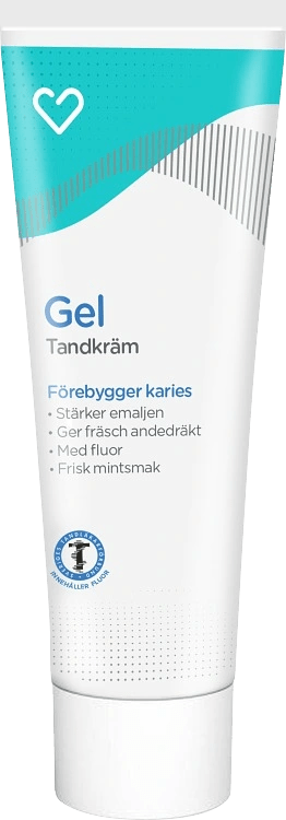 Hjärtats Tandkräm Gel 75 ml Hjärtats