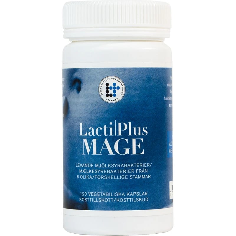 LactiPlus Mage Original 120 kapslar Lactiplus