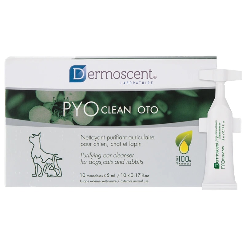 Dermoscent PYOclean® Oto Öronrengöring 10 x 5 ml Dermoscent
