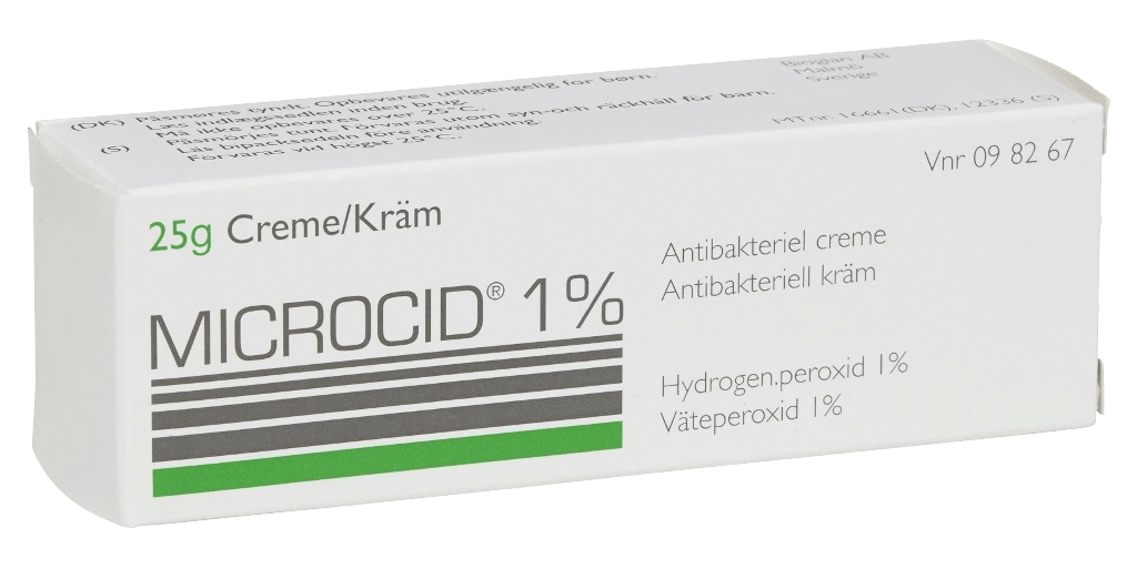 Microcid kräm 1% 25 g Microcid