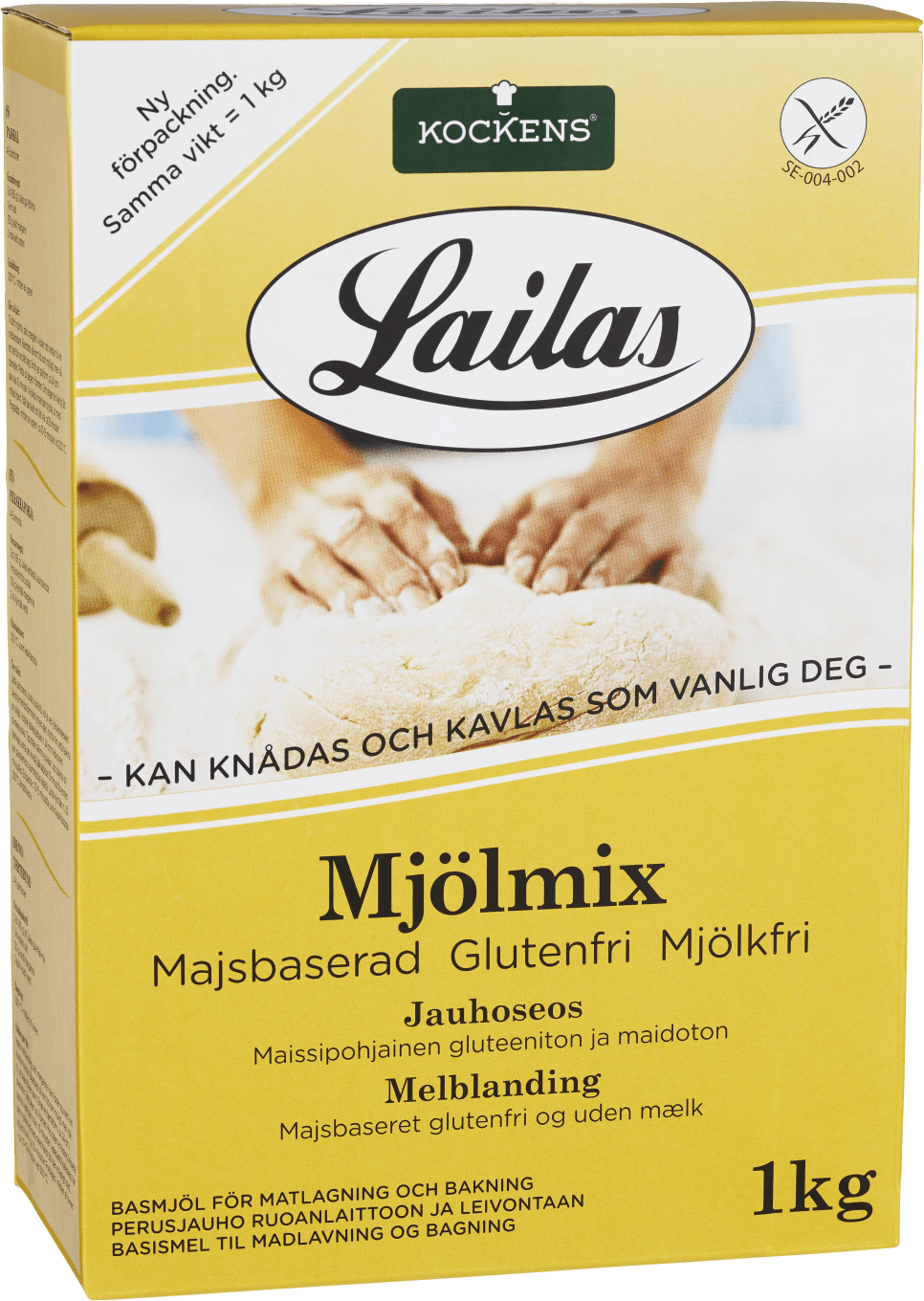 Lailas Mjölmix Majsbaserad glutenfri MJÖLKfri 1 kg Lailas