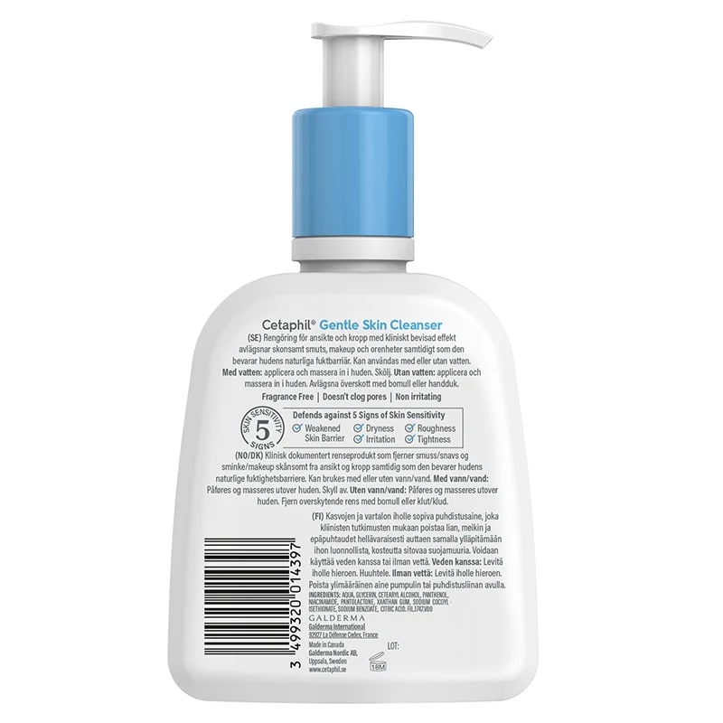 Cetaphil Gentle Skin Cleanser 236ml Cetaphil