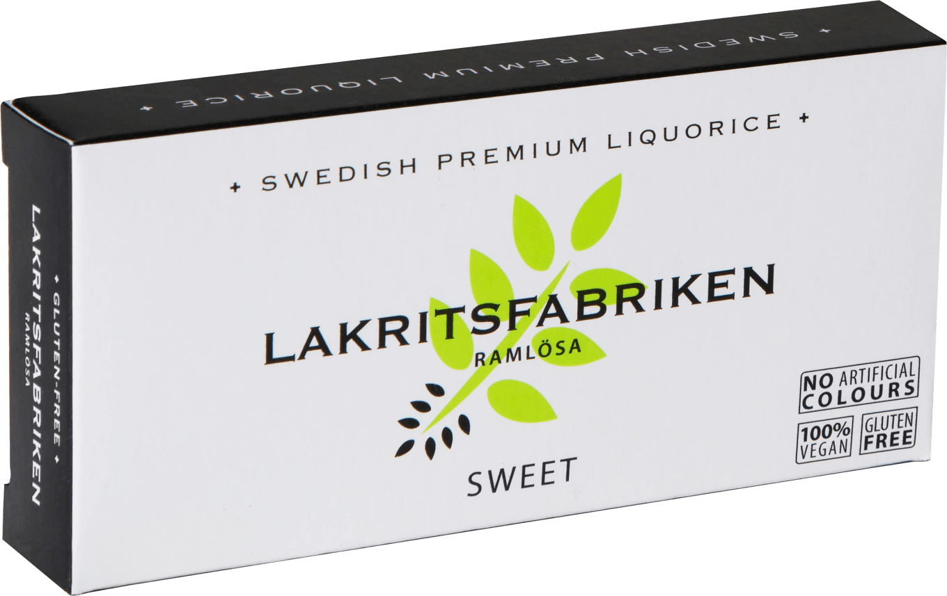 Lakritsfabriken Premium Sweet Liquorice 40 g Lakritsfabriken