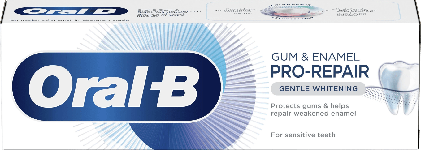 Oral-B Gum & Enamel Pro-Repair Gentle Whitening 75 ml Oral-B