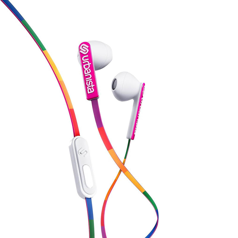 Urbanista San Francisco USB-C Lucky Rainbow hörlurar Urbanista