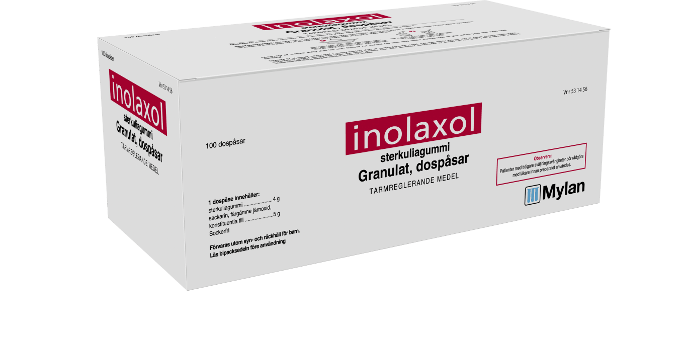 Inolaxol Granulat i dospåse Dospåsar, 100st Inolaxol