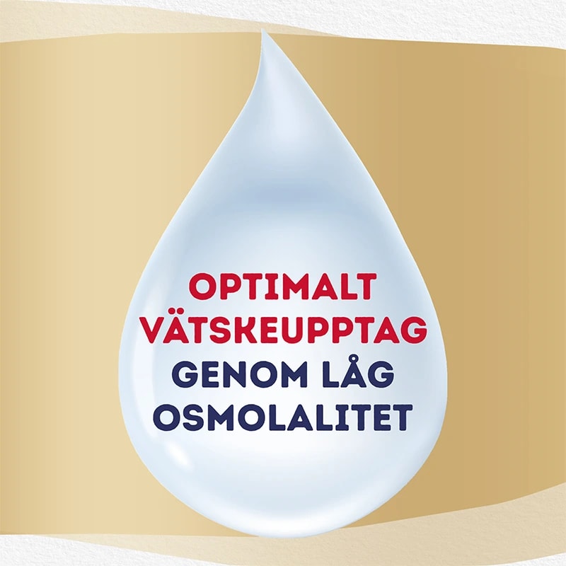 Semper Vätskeersättning+ Apelsinsmak 7 dospåsar Semper