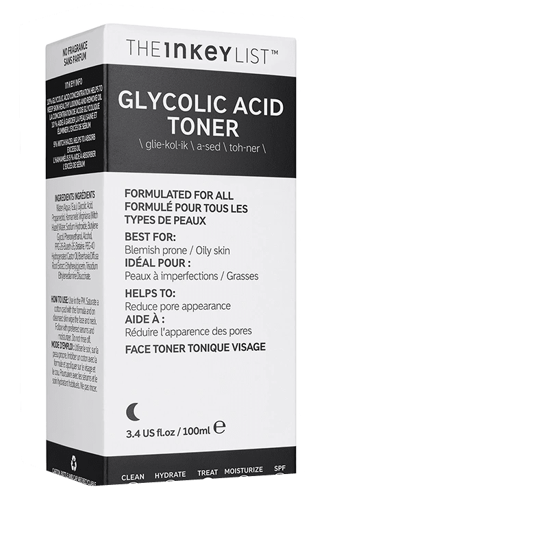 The Inkey List Glycolic Acid Toner 100ml The Inkey List 