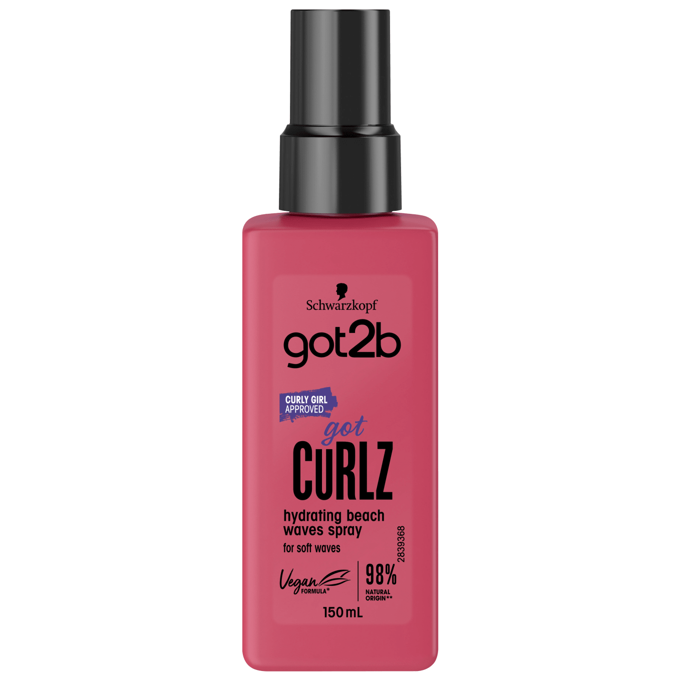 Schwarzkopf Got2b GotCurlz Hydrating Beach Waves Spray 150 ml Schwarzkopf