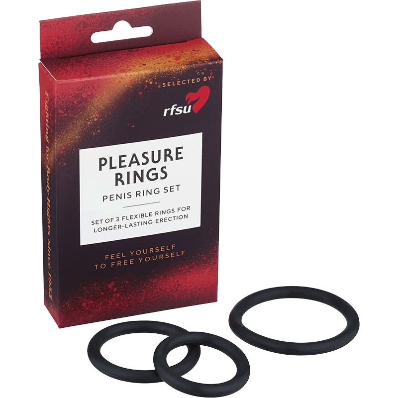 RFSU Pleasure Rings Penis Ring Set Rfsu