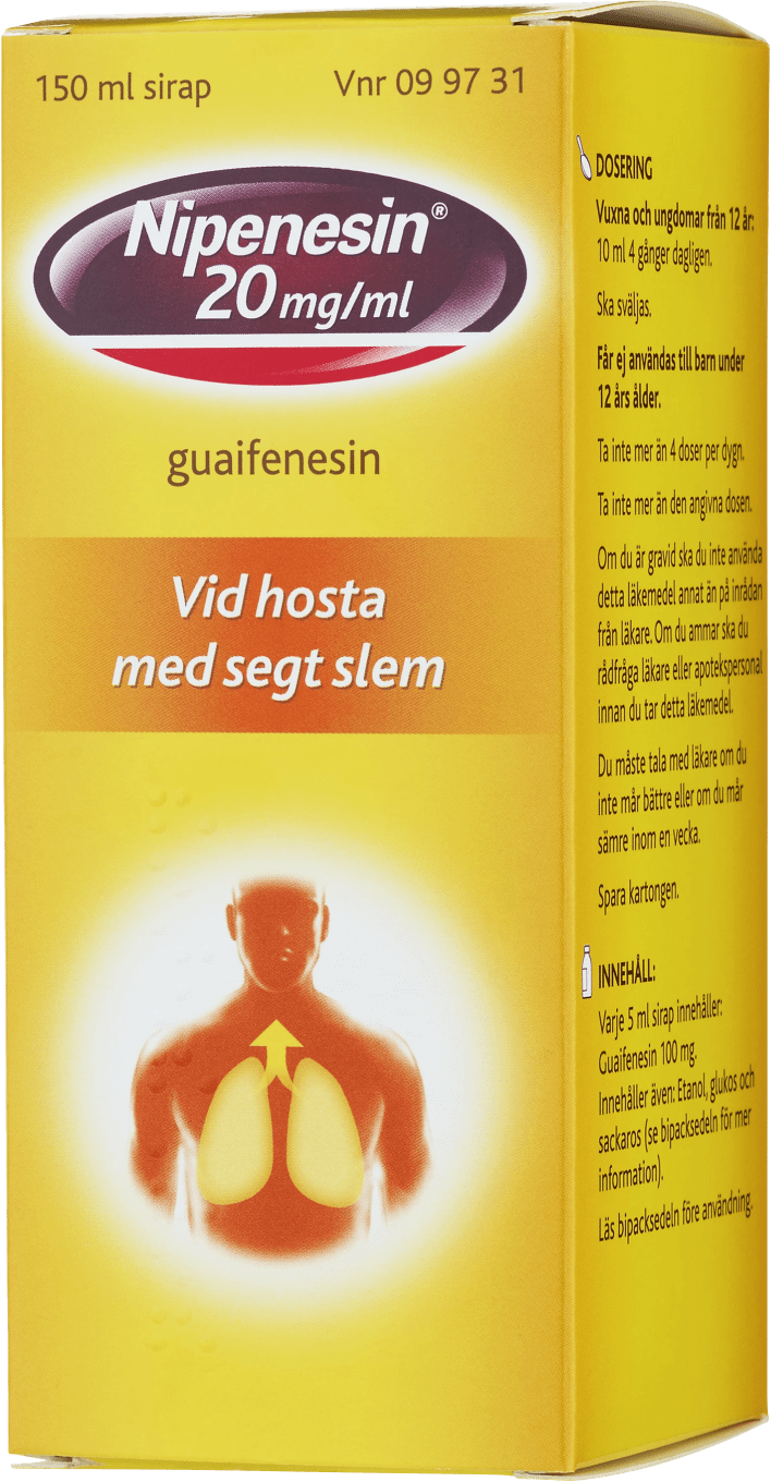 Nipenesin Sirap 20mg/ml Flaska 150 ml Nipenesin