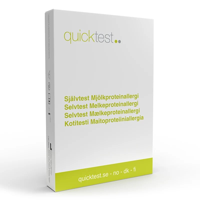 Quicktest Mjölkproteinallergitest 1-pack Quicktest