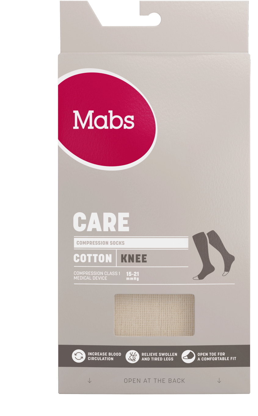 Mabs Care Knee Natur 1 par 2 Gul Mabs