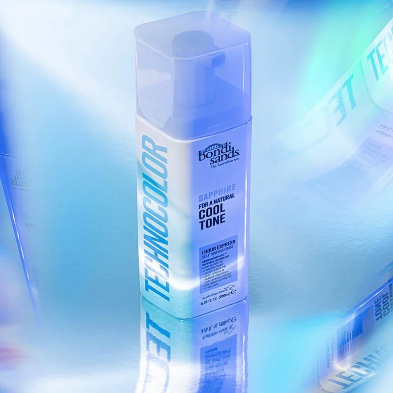 Bondi Sands Technocolor 1 Hour Express Self Tanning Foam Sapphire (Cool Tone) 200 ml Bondi Sands