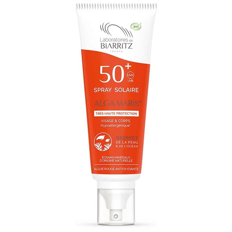 Laboratoires de Biarritz Alga Maris Sunscreen Spray SPF50+ 100 ml Laboratoires de Biarritz