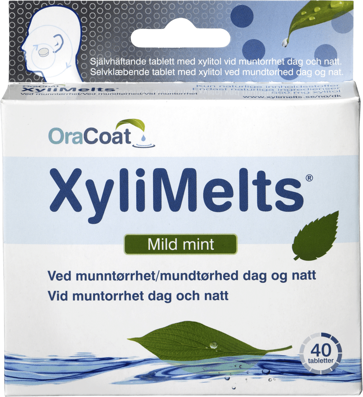 XyliMelts Munfukttablett 40 st XyliMelts