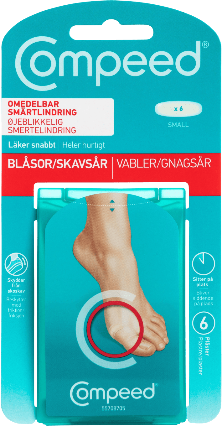 Compeed Skavsårsplåster small 6 st Compeed