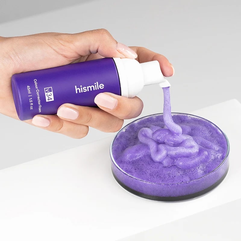 Hismile V34 Colour Corrector Foam 45 ml Hismile