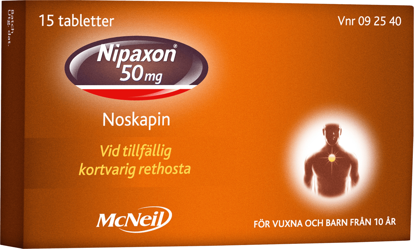 Nipaxon tablett 50 mg 15 st Nipaxon