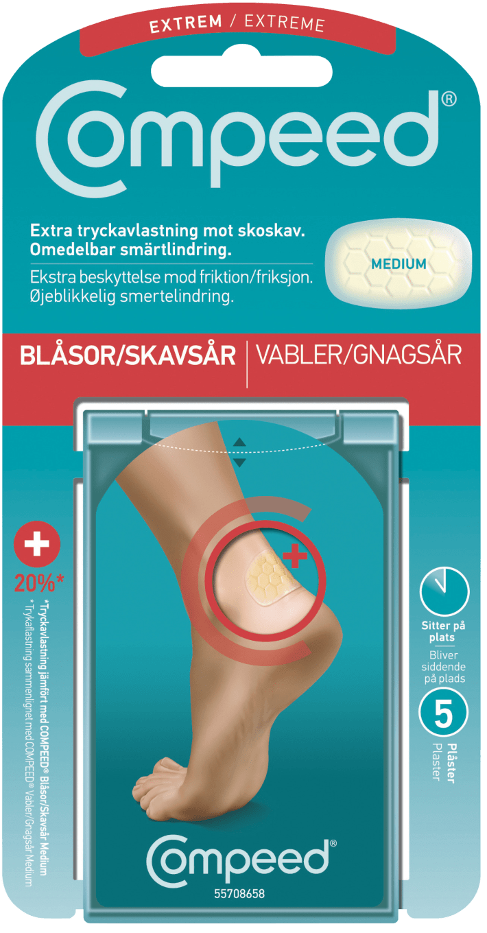 Compeed Extreme Skavsårsplåster 5 st Compeed