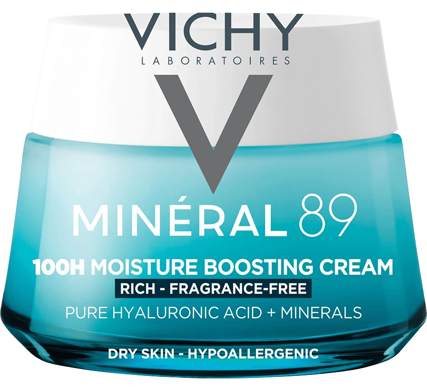 Vichy Minéral 89 Fragrance Free Rich Day Cream 50 ml Vichy