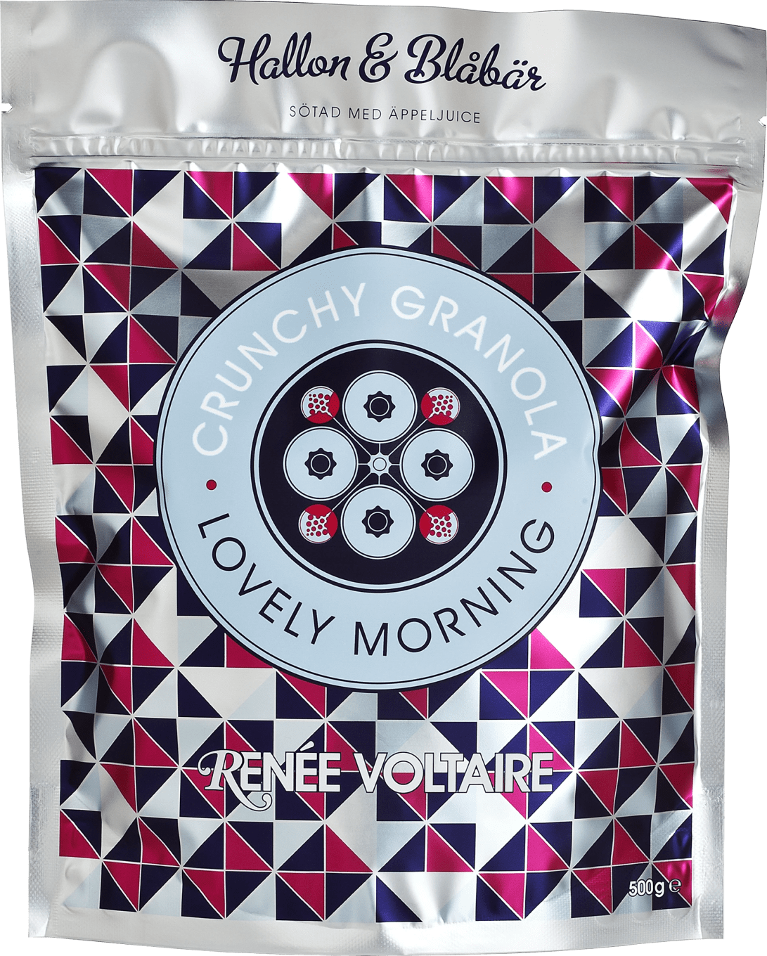 Renée Voltaire Crunchy Granola Hallon & Blåbär 500 g Renée Voltaire