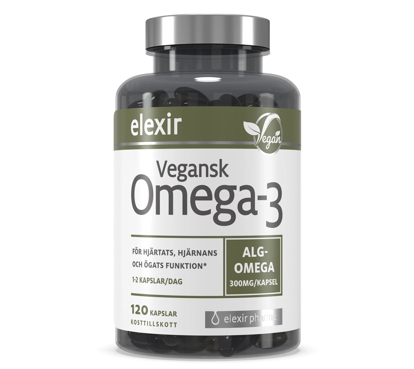 Elexir  Omega-3 120 kapslar Elexir Pharma