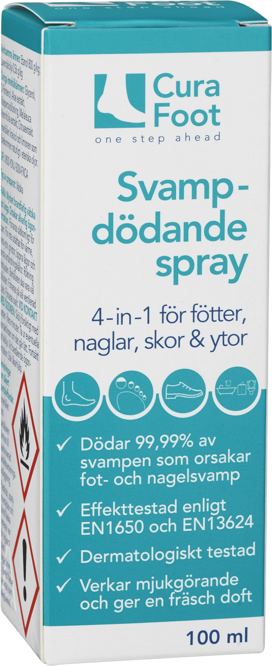 CuraFoot Svampdödande Spray 100 ml Curafoot