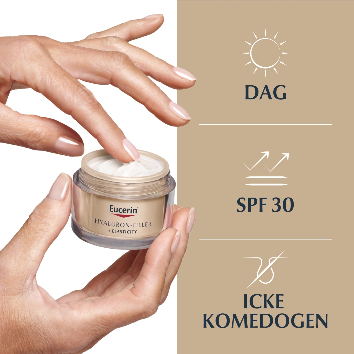 Eucerin Hyaluron-Filler + Elasticity Day Cream SPF30 50ml Eucerin