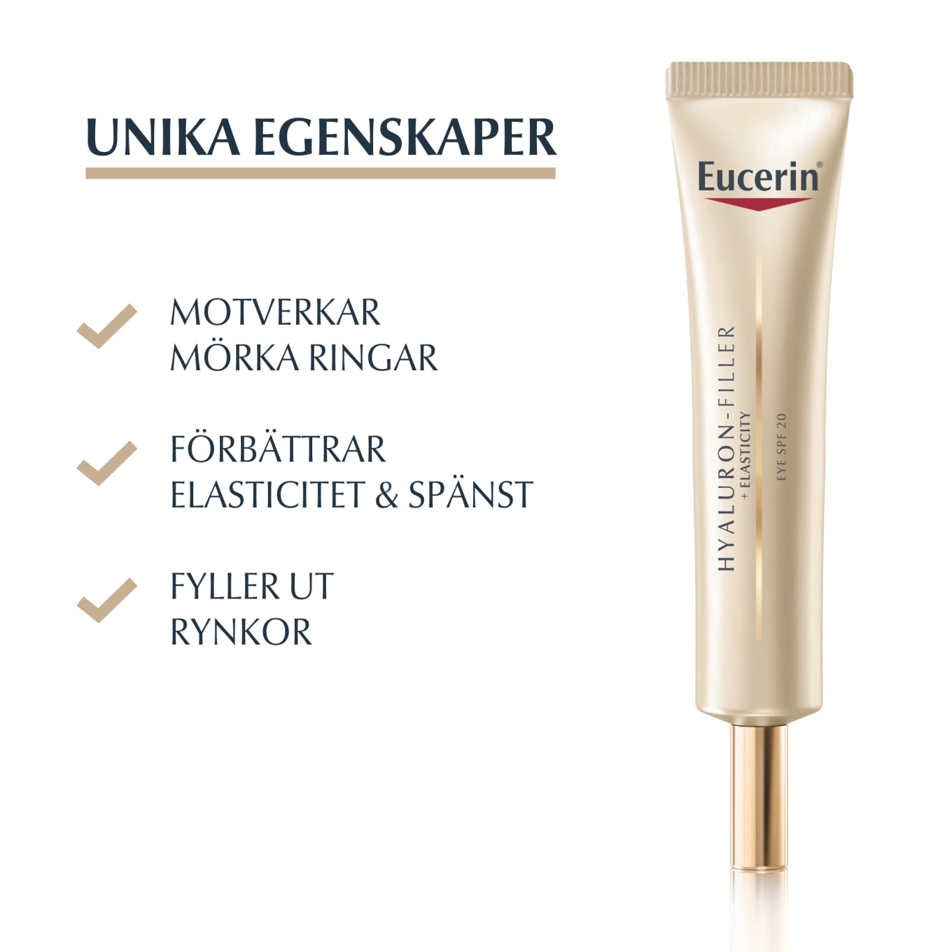 Eucerin Hyaluron-Filler + Elasticity Eye Cream SPF20 15 ml Eucerin