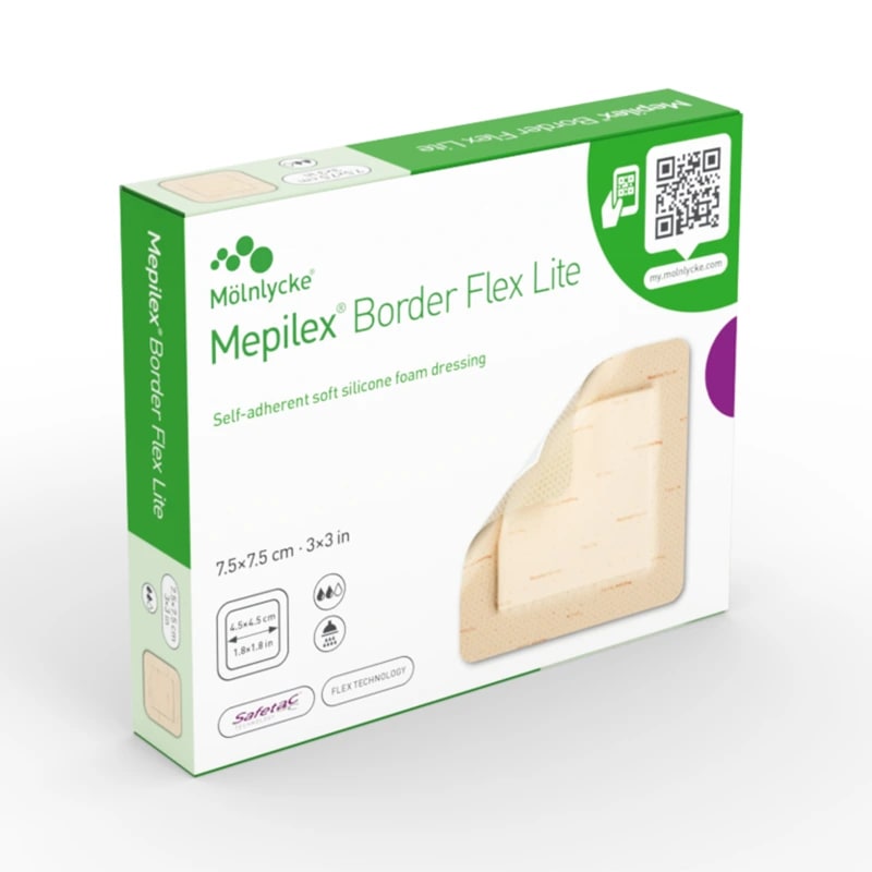 Mepilex Border Flex 7,5x7,5cm 3st Mepilex