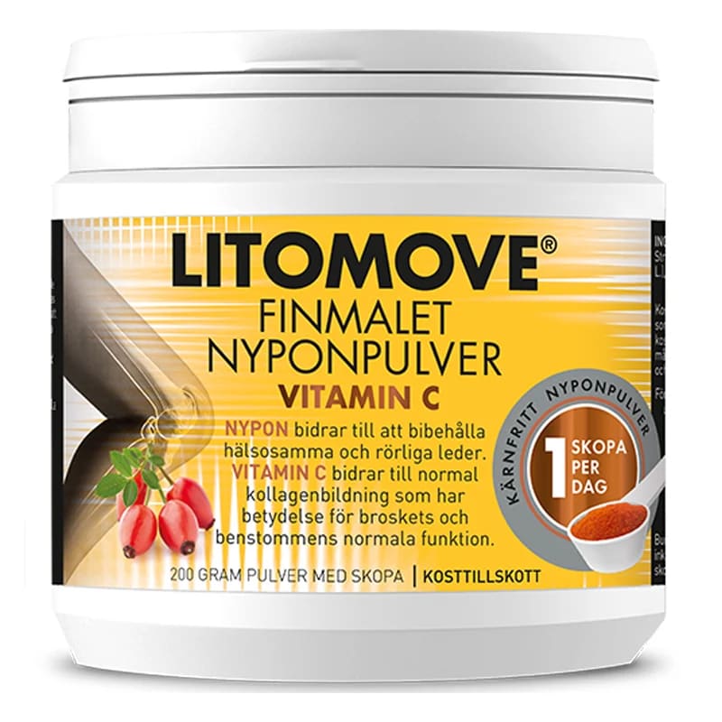 Litomove Nyponpulver 200 g Litomove
