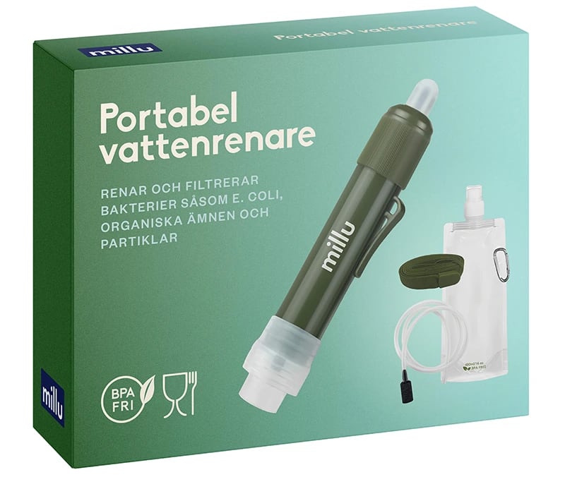 Millu Portabel Vattenrenare Millu