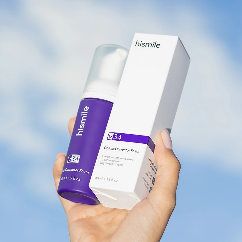 Hismile V34 Colour Corrector Foam 45 ml Hismile