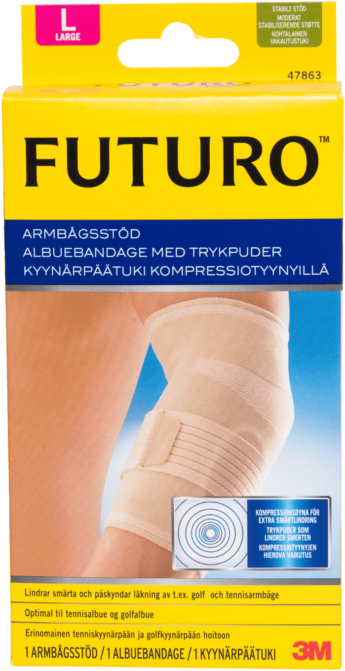 Futuro Armbågsstöd med tryckdynor Large Futuro