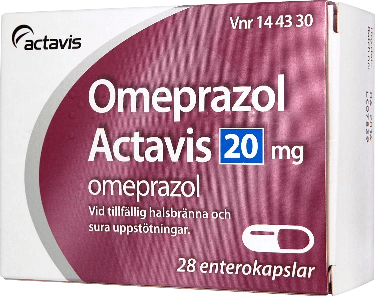 Omeprazol Actavis kapsel 20 mg 28 st Actavis