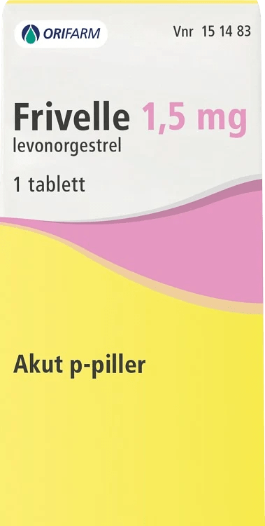Frivelle tablett 1,5 mg, 1 tablett Frivelle