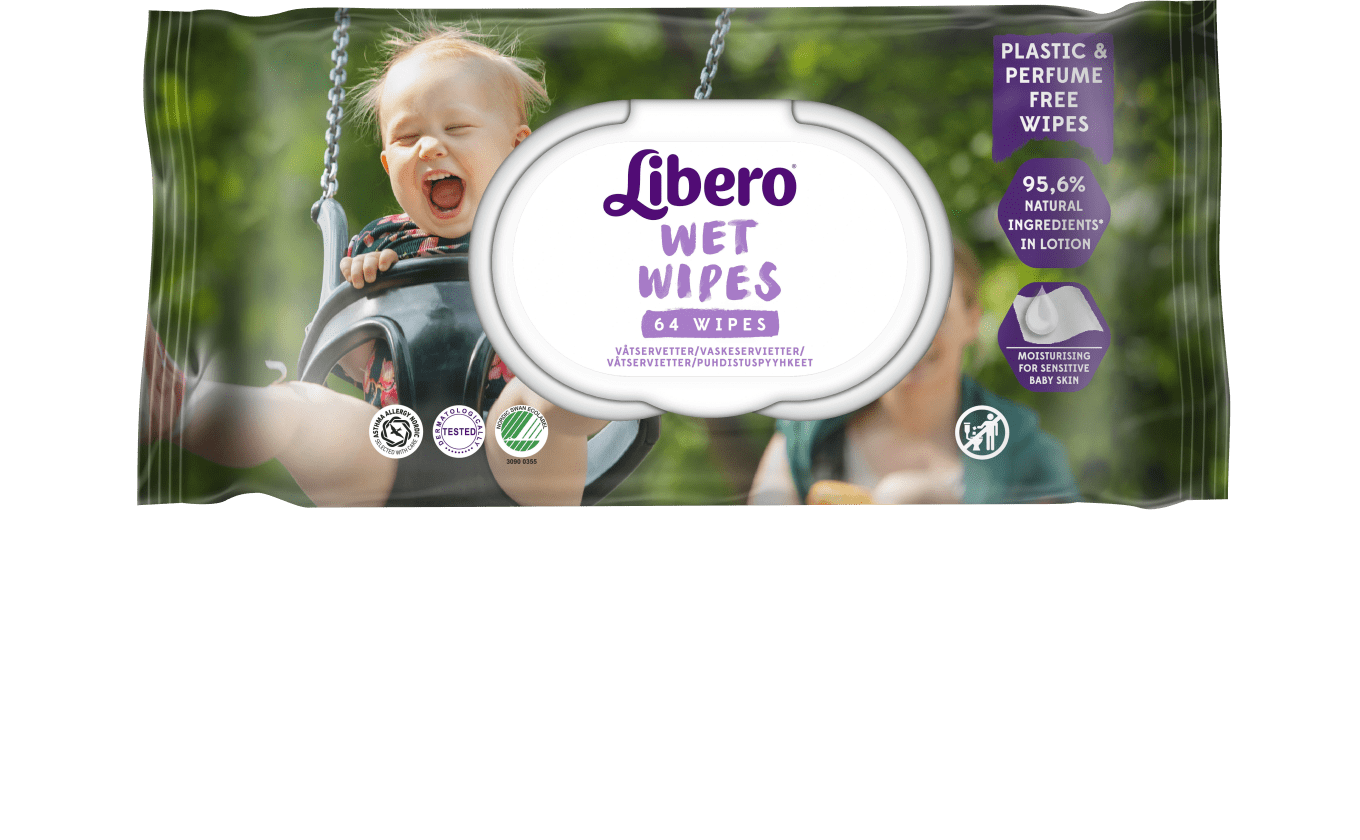 Libero Wet Wipes Våtservetter 64-pack Libero